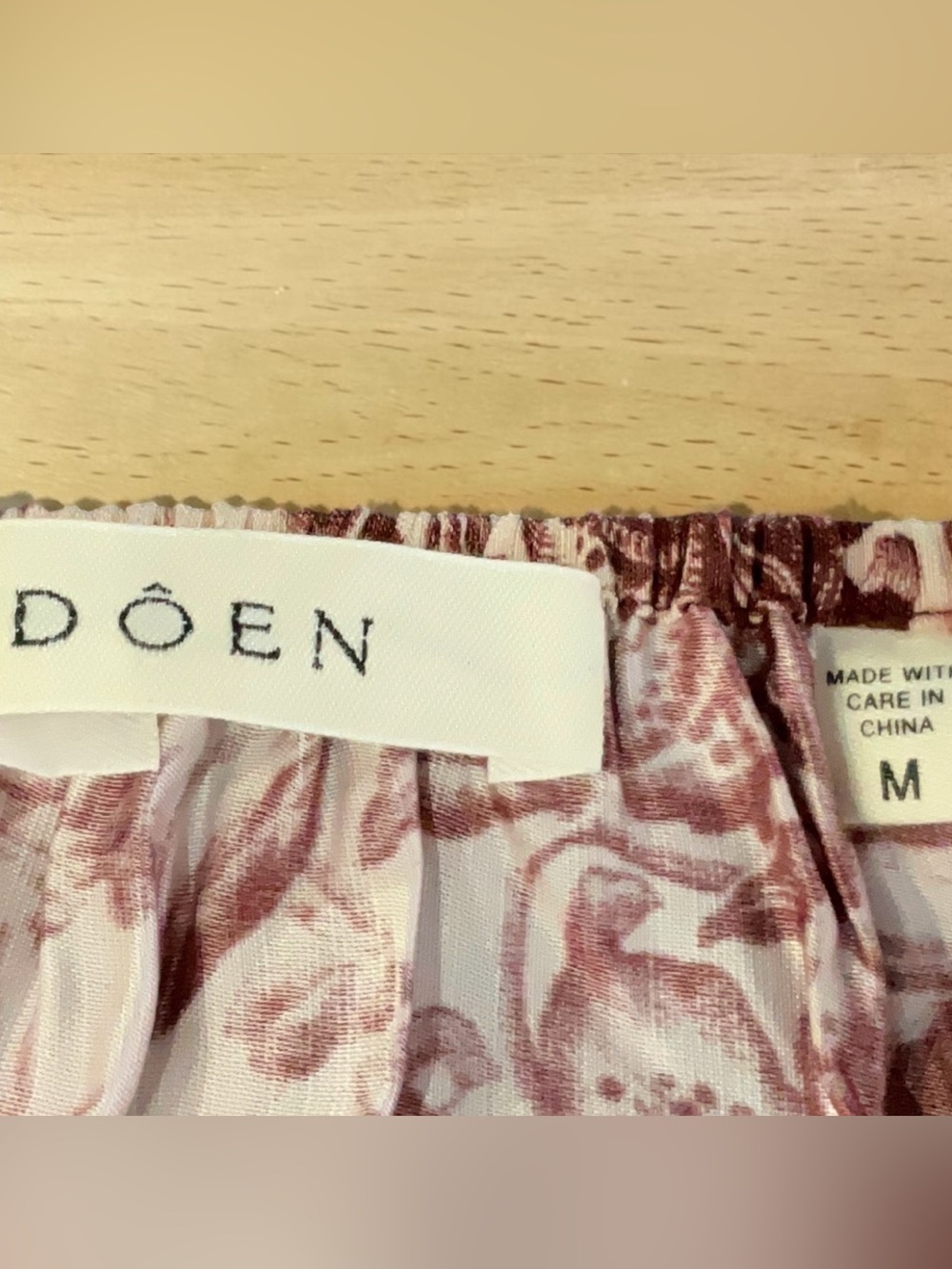 NWOT Dôen Quinley Dress in Toile Botanique | Size M - Picture 9 of 16